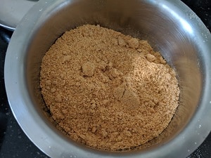 Mixed lentils ground for murungai keerai podi