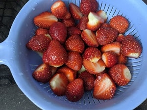 Fresh strawberries