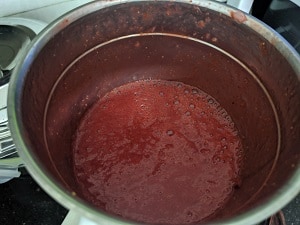 strawberry puree