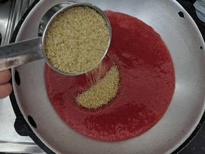 Adding sugar