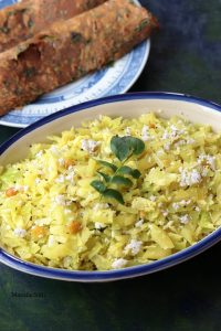 Cabbage Poriyal