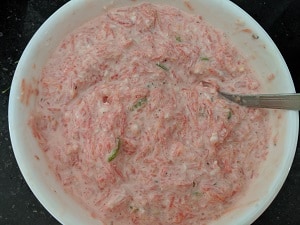 Carrot Raita - south Indian Style