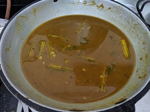 Step by step drumstick Sambar recipe