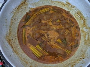 Cooking tamarind