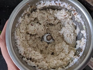 Coconut mix is ready