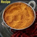 Sambar Powder Recipe | Sambar Podi