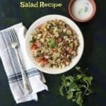 Sprouts Salad Recipe Indian