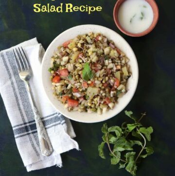Sprouts Salad Recipe Indian