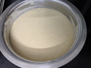 Fermented thinai dosa batter