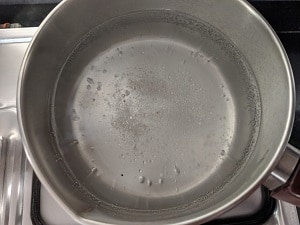 Water for cooking Pasta