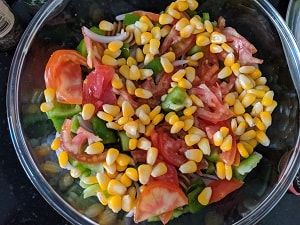 Vegetables for Pasta salad