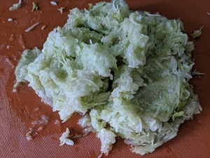 Grated lauki