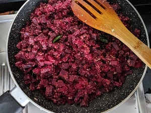 Beetroot Thoran is ready to serve