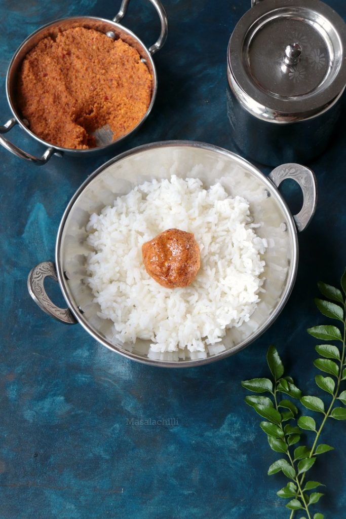 Vepampoo Thogayal (South Indian Dried Neem Flower Chutney)