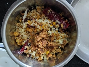 Jaggery is added to balance the bitterness from neem