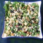 Pear Salad with Feta Cheese, Apples and Walnuts
