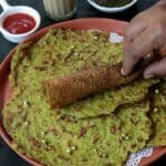 Sprouts Chilla (Green Moong Chilla recipe)