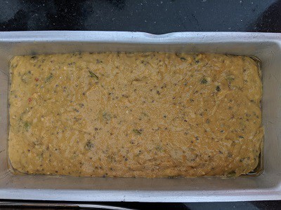 Banana Bread ready to bake