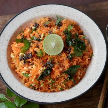 Carrot Kosumalli - Rama Navami Prasad Recipe