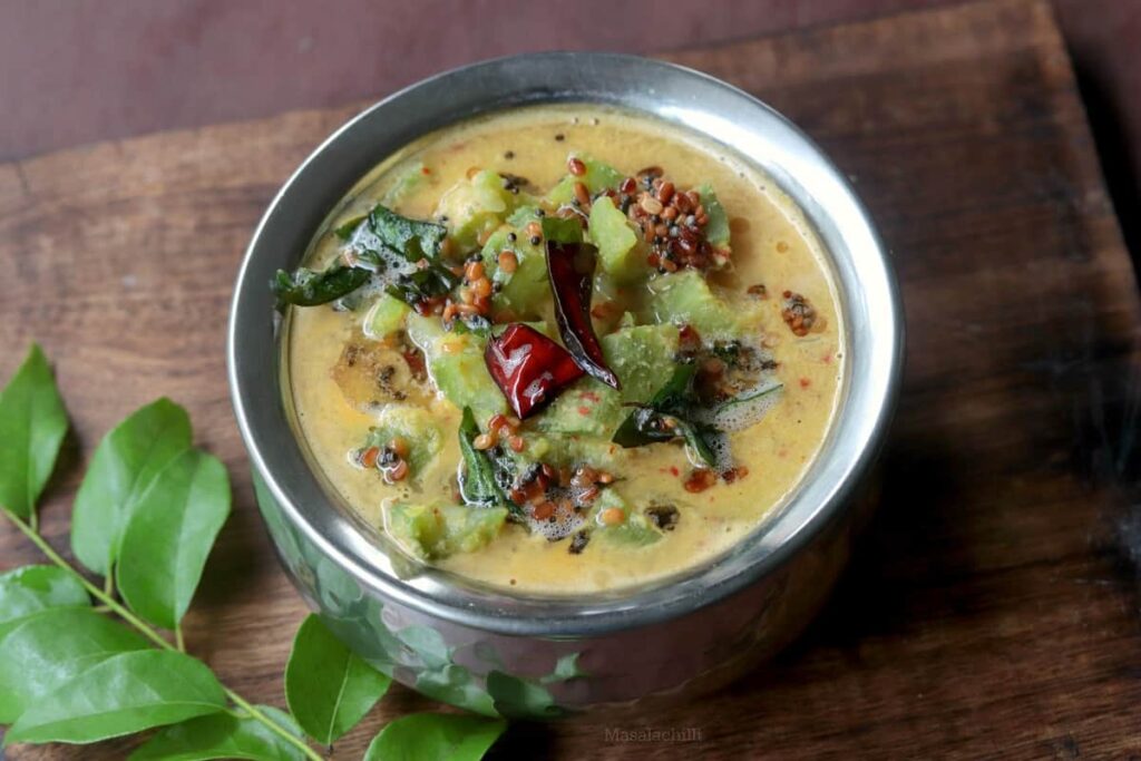 Peerkangai Kootu (Ridge Gourd Lentil Curry)