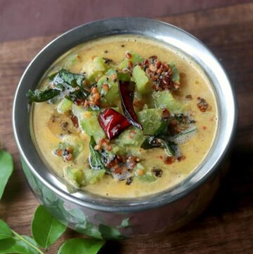 Peerkangai Kootu (Ridge Gourd Lentil Curry)