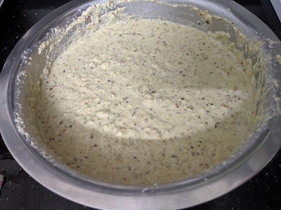 Quinoa adai batter consistency