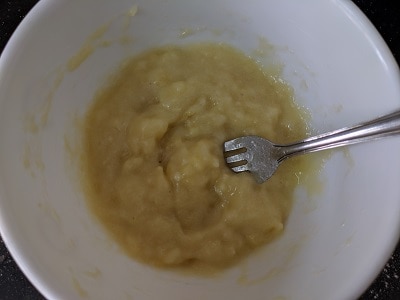Mashed Bananas are ready