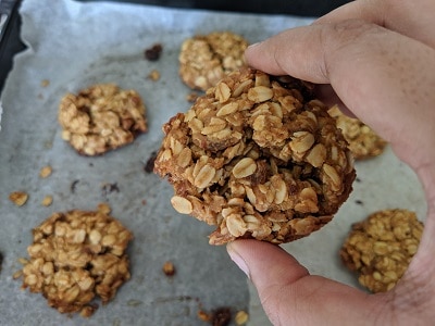 Chewy Cookies are ready to eat