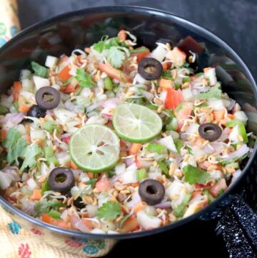 Methi Sprouts Salad Recipe | No Oil Fenugreek Sprouts Salad
