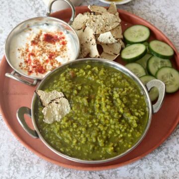 Palak Khichdi Recipe