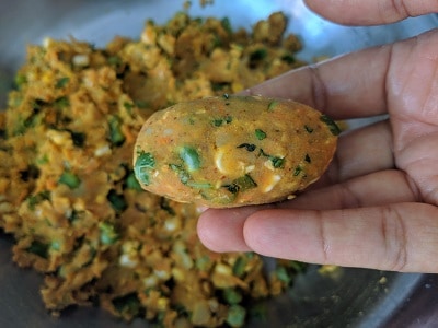 Oval shape cutlets