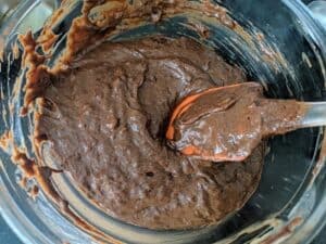 gluten free banana cake batter