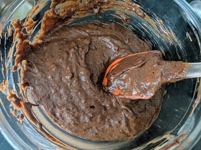 GF Cake batter is ready