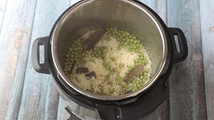 Instant Pot Peas Pulao