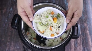 Instant pot Vegetable Pulao