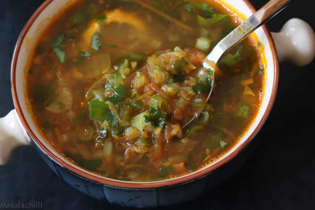 Lemon Coriander Soup Recipe