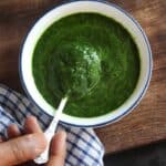 How to Make Spinach Puree | Homemade Palak Puree