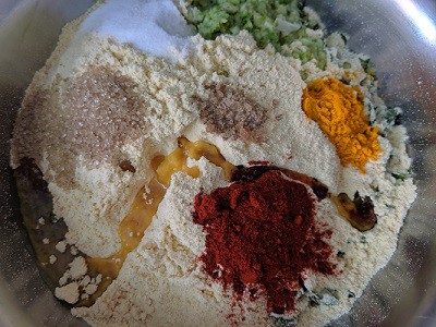 Ingredients for methi muthiya