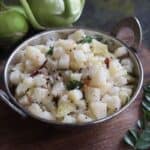 Noolkol Poriyal | South Indian Kohlrabi Stir Fry