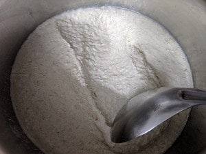 Fermented oats idli batter