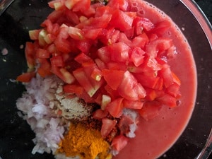 tomato omelette batter
