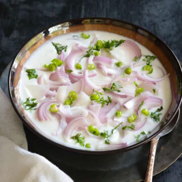 Onion Raita Recipe | Side Dish for Biryani Pulao