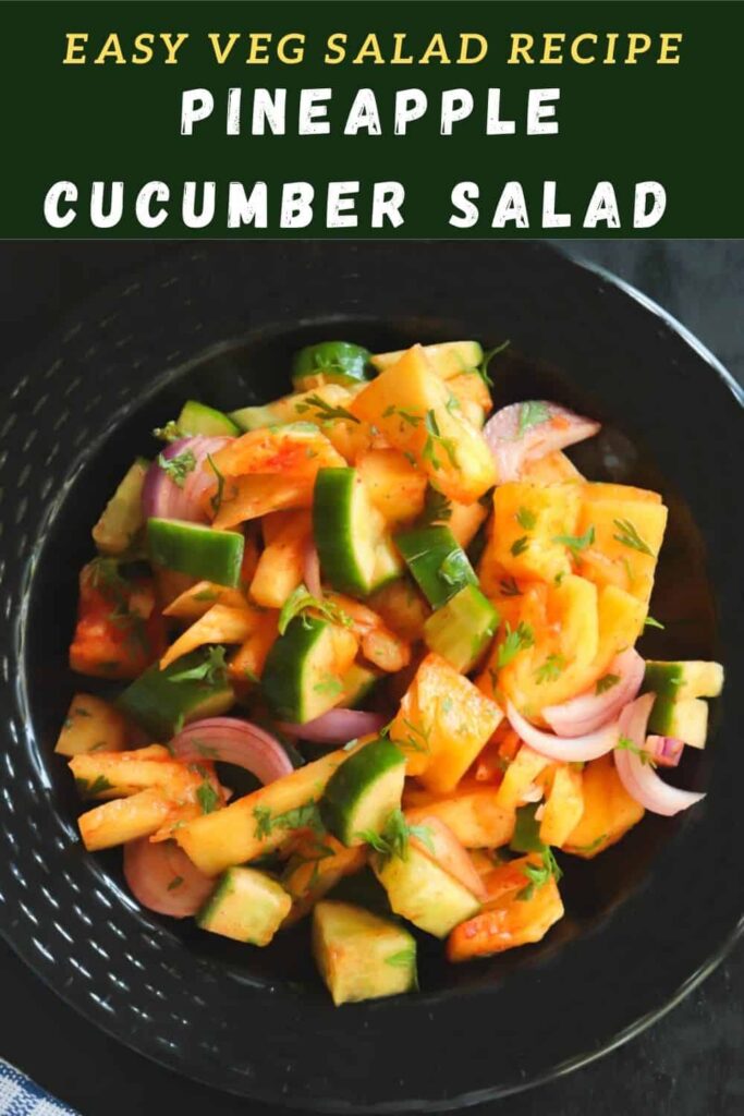 Pineapple Cucumber Salad