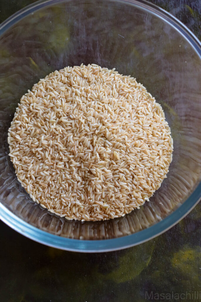Bowl full of Brown Rice