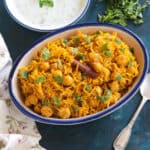 Instant Pot Chickpeas Pulao