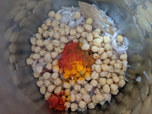 Instant Pot Chickpeas Pulao