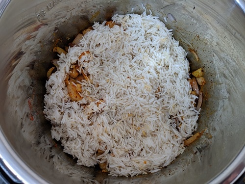 Instant Pot Chickpeas Pulao