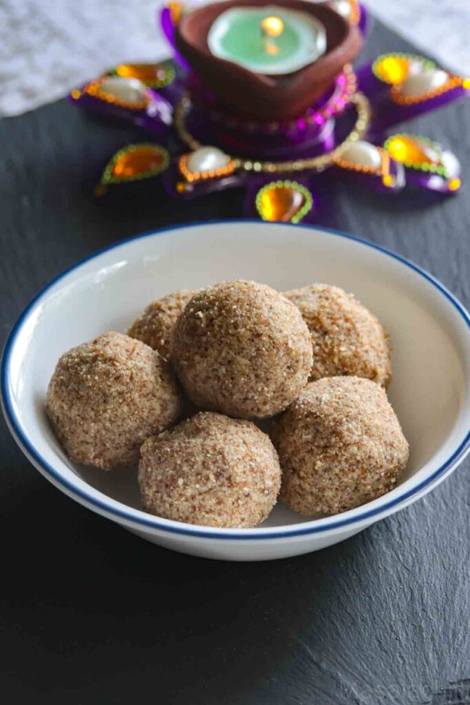 Almond Flour Ladoo | Badam Laddu