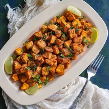 Air Fryer Sweet Potato Cubes