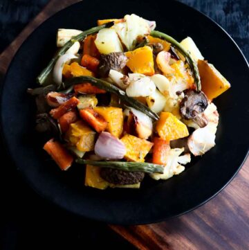 Thanksgiving Fall Roasted Vegetables